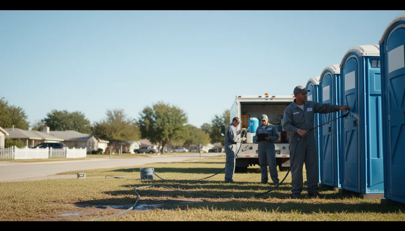 Long-Term Portable Toilet Rental in Start, LA near me